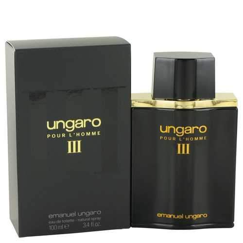 UNGARO III by Ungaro Eau De Toilette Spray (New Packaging) 3.4 oz (Men)