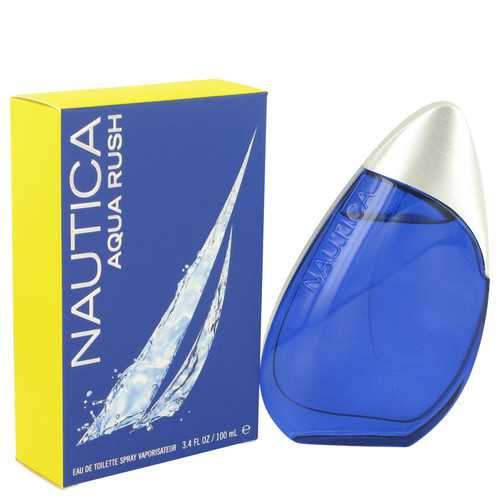 Nautica Aqua Rush by Nautica Eau De Toilette Spray 3.4 oz (Men)
