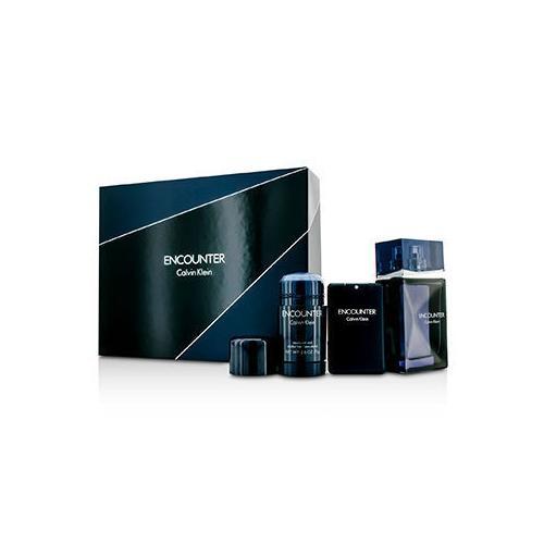 Encounter Coffret: Eau De Toilette Spray 100ml/3.4oz + Eau De Toilette Spray 20ml/0.67oz + Deodorant Stick 75ml/2.6oz  3pcs