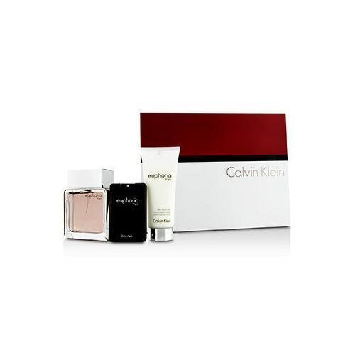 Euphoria Coffret: Eau De Toilette Spray 100ml/3.4oz + After Shave Balm 100ml/3.4oz + Eau De Toilette 20ml/0.67oz  3pcs