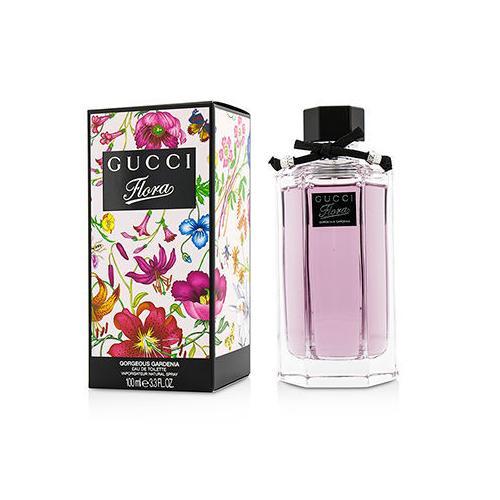 Flora by Gucci Gorgeous Gardenia Eau De Toilette Spray (New Packaging)  100ml/3.3oz