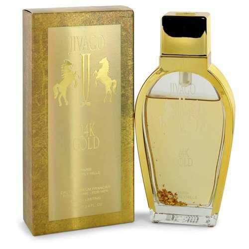 Jivago 24k Gold by Ilana Jivago Eau De Parfum Spray 3.4 oz (Men)