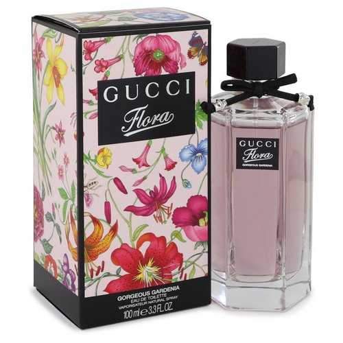 Flora Gorgeous Gardenia by Gucci Eau De Toilette Spray 3.3 oz (Women)