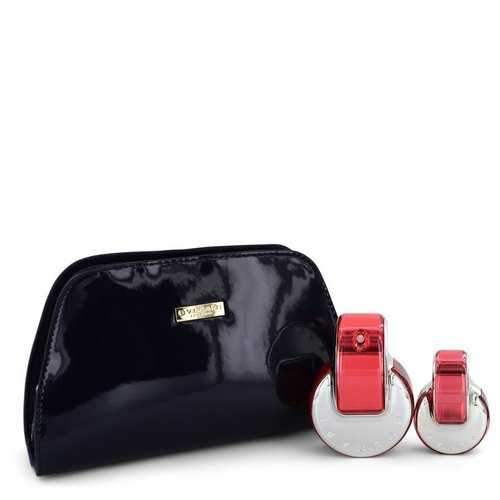 Omnia Coral by Bvlgari Gift Set -- 2.2 oz Eau De Toilette Spray + 1/2 oz Eau De Toilette Spray + Beauty Pouch (Women)