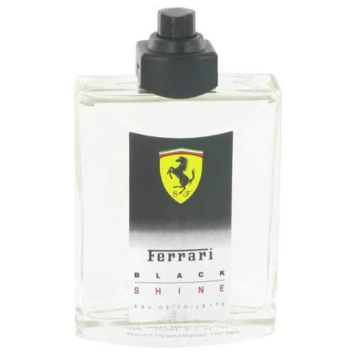 Ferrari Black Shine by Ferrari Eau De Toilette Spray (Tester) 4.2 oz (Men)