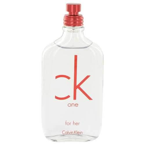 CK One Red by Calvin Klein Eau De Toilette Spray (Tester) 3.4 oz (Women)