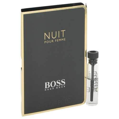 Boss Nuit by Hugo Boss Vial (sample) .06 oz (Women)