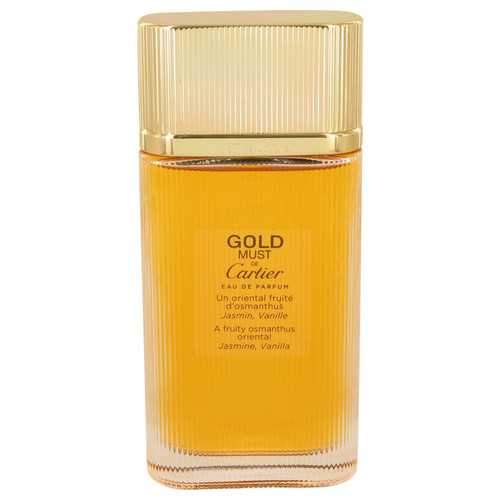 Must De Cartier Gold by Cartier Eau De Parfum Spray (Tester) 3.3 oz (Women)
