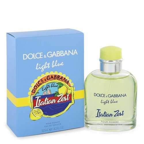 Light Blue Italian Zest by Dolce & Gabbana Eau De Toilette Spray 4.2 oz (Men)