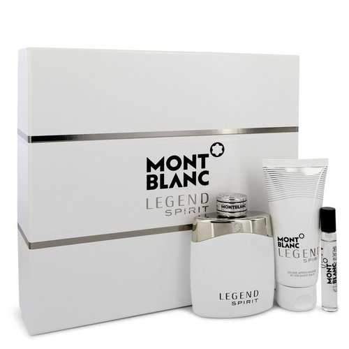 Montblanc Legend Spirit by Mont Blanc Gift Set -- 3.3 oz Eau De Toilet